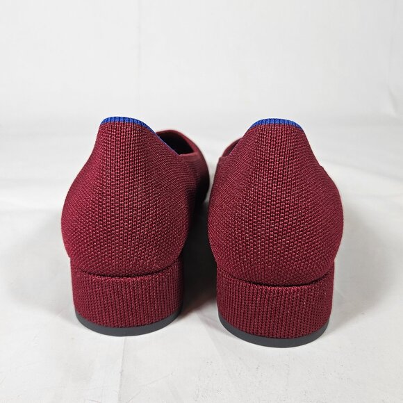 Rothy's The High Point Autumn Red Heels Women's Size 9 NWOT - Picture 2 of 11